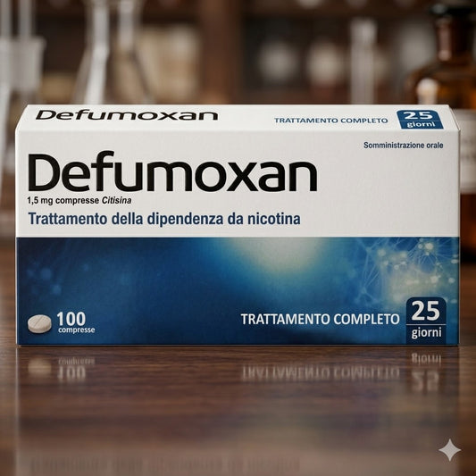 1 CONFEZIONE DI DEFUMOXAN DA 100 COMPRESSE - DEFUMOXAN - SMETTERE DI FUMARE IN POCHI GIORNI